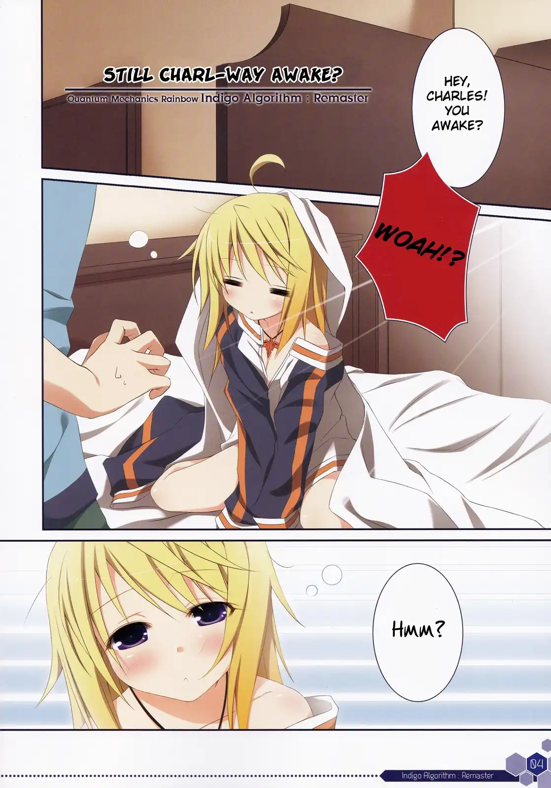 Infinite Stratos - Indigo Algorithm:REMASTER ~ Quantum Mechanics Rainbow (Doujinshi) Chapter 0 3